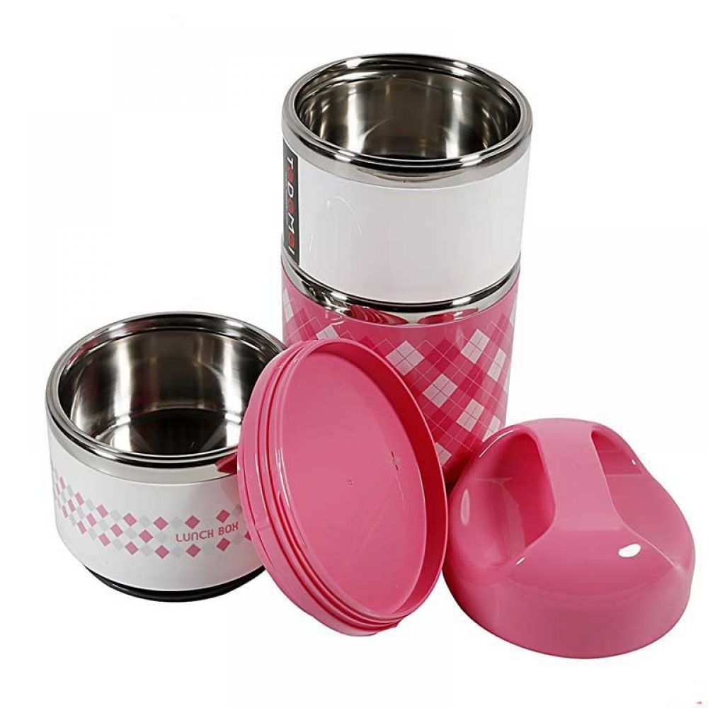 Tedemei Premium Three Layer Green Lunch Box